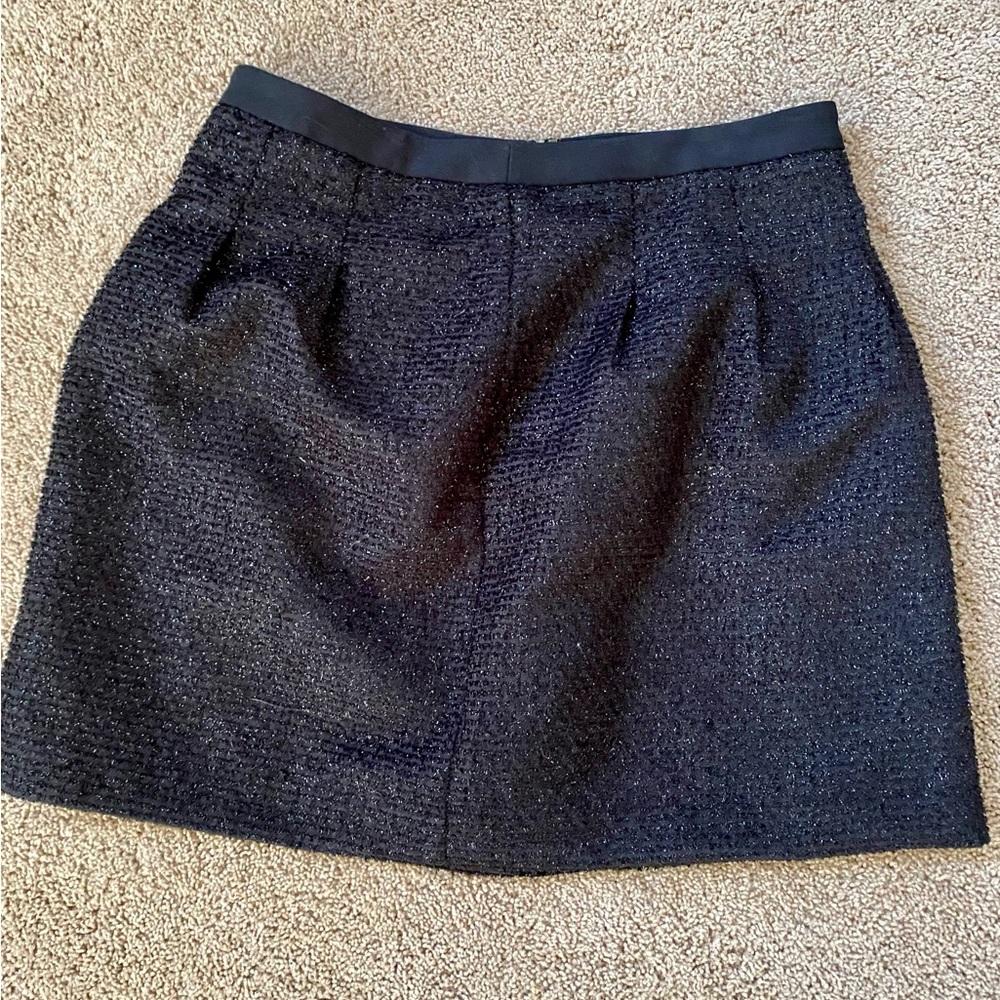 LOFT Black Skirt